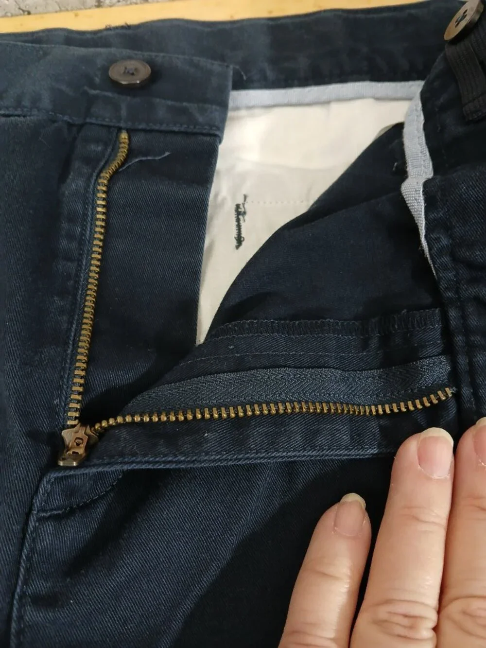 Lands End Kids Navy School Uniform Pants - Size 20